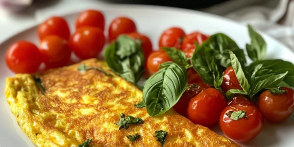 Basil Omelet with Eggland's Best Eggs MAIN Image