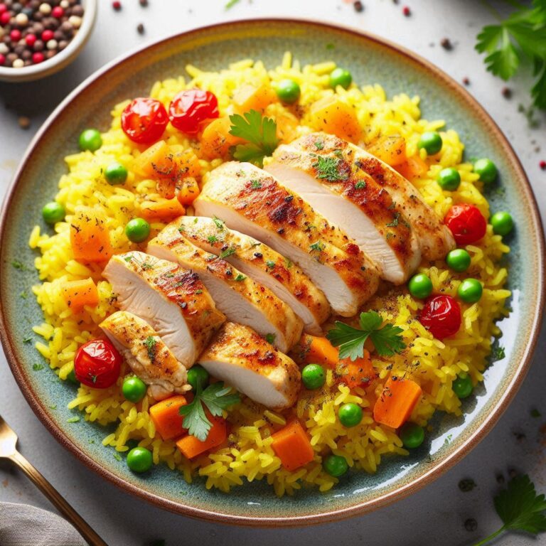 Chicken and Yellow Rice Recipe