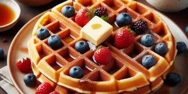 Classic Cinnamon Waffles