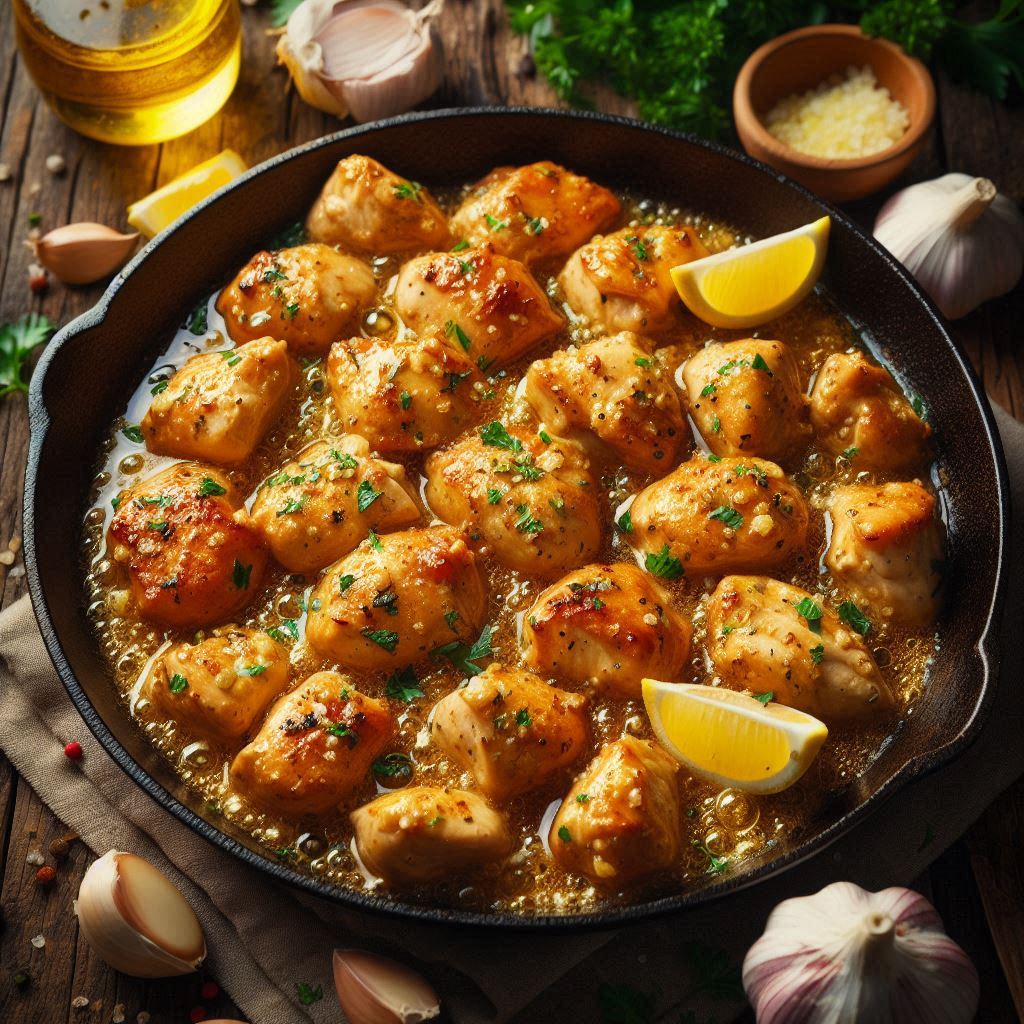 Diced Chicken Skillet