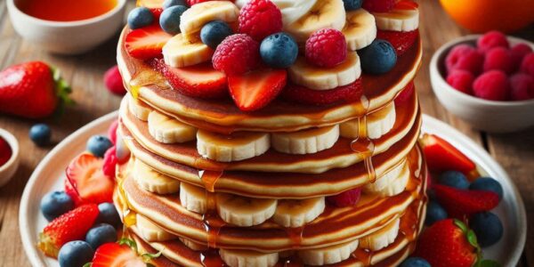 Fruity Pancake Stack