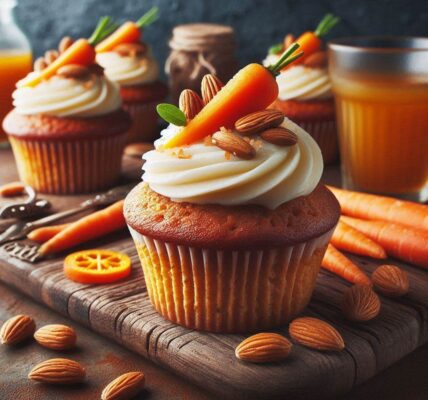 Gluten-Free Carrot Cake Cupcakes