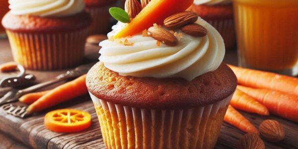 Gluten-Free Carrot Cake Cupcakes