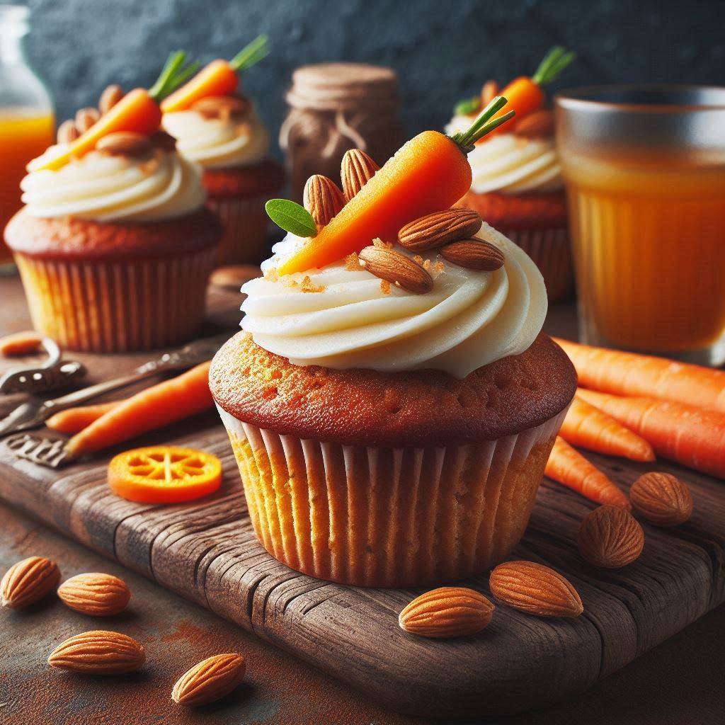 Gluten-Free Carrot Cake Cupcakes