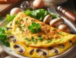 Mushroom and Gruyere Cheese Omelet