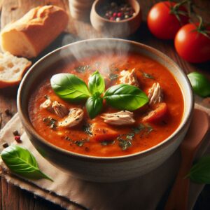 Smoky Chicken Tomato Bisque Recipe