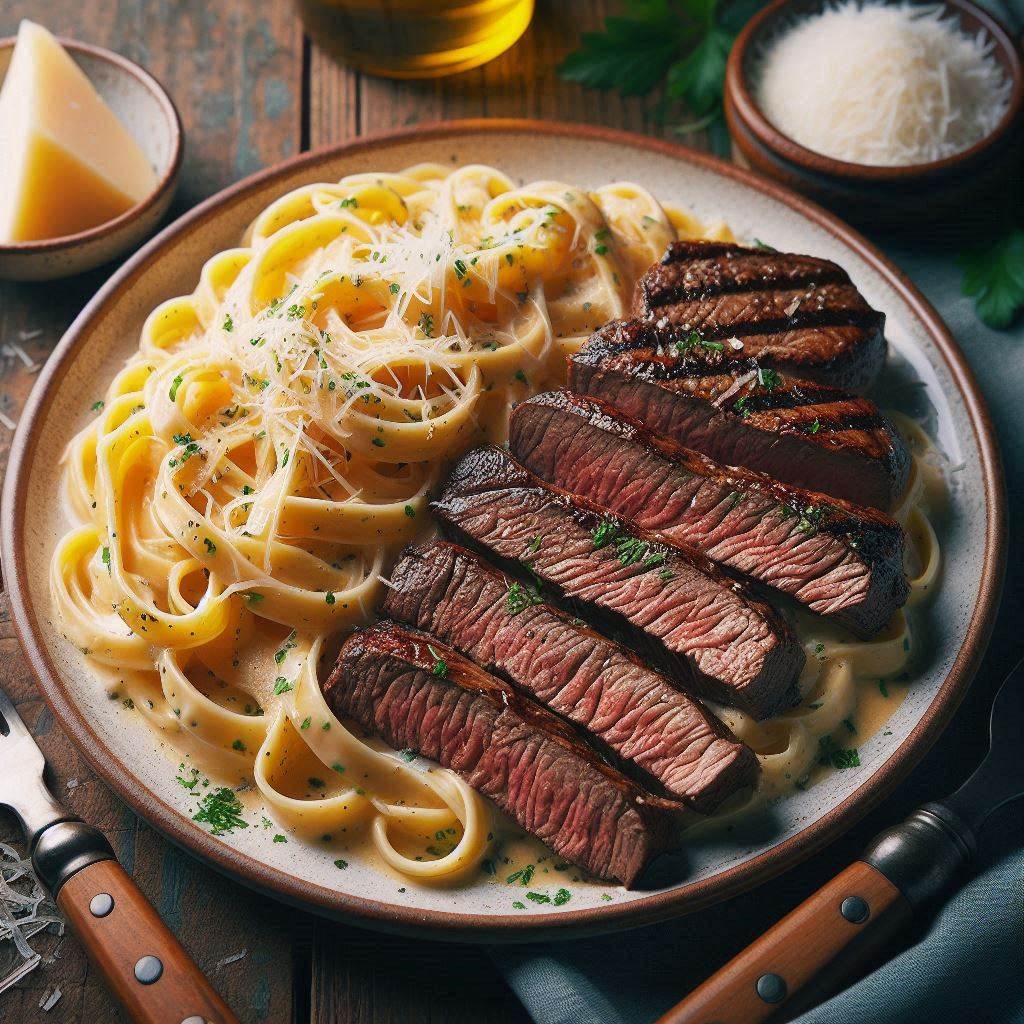 Steak Alfredo Recipe