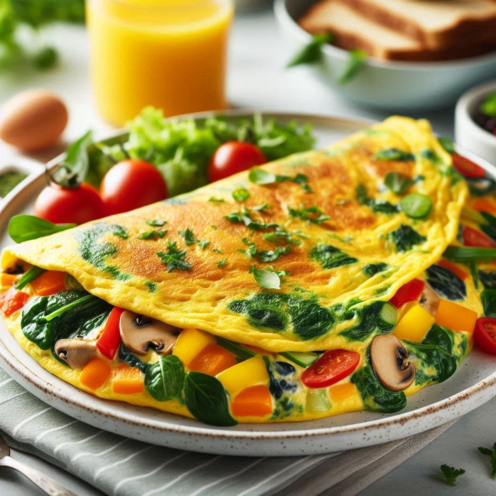 Vegetable Omelet Recipe