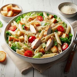 caesar pasta salad