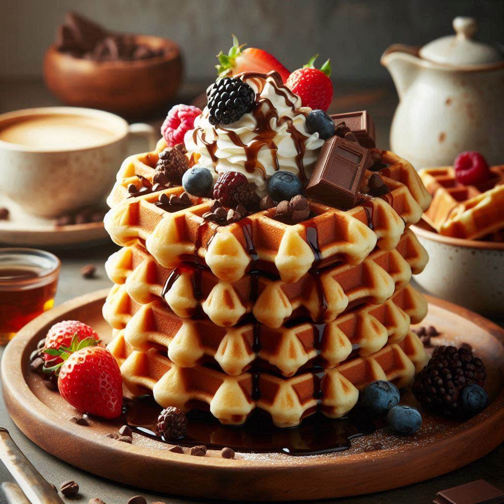 Chocolate Chip Waffles Recipe