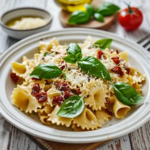 Creamy Farfalle Recipe